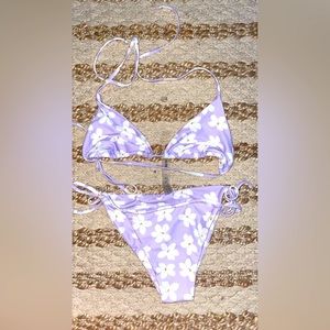 flowery bikini